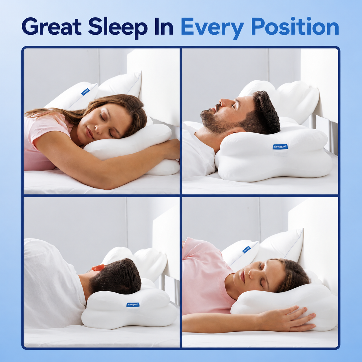 Sleepgood CloudAlign™ Pillow