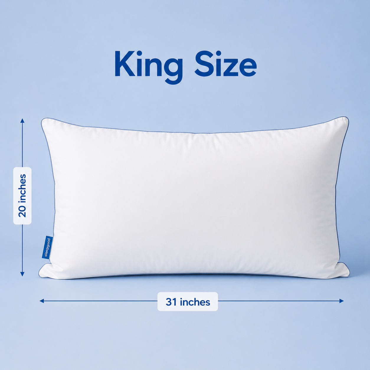 Sleepgood Waterproof & Stain - Resistant Hotel Pillow