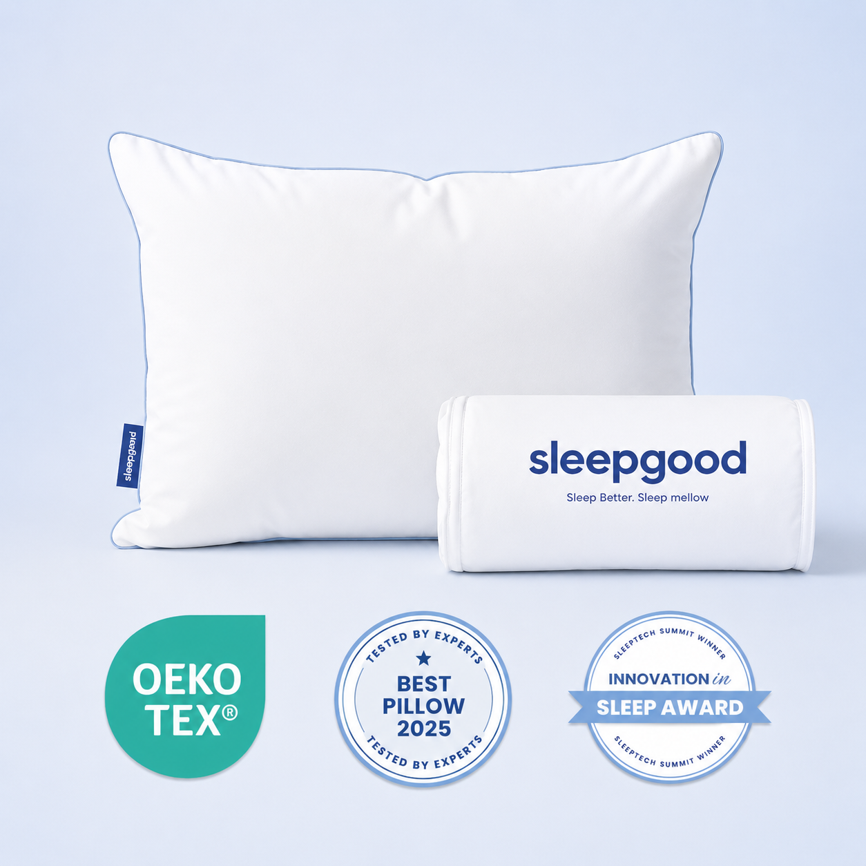 Sleepgood Waterproof & Stain - Resistant Hotel Pillow