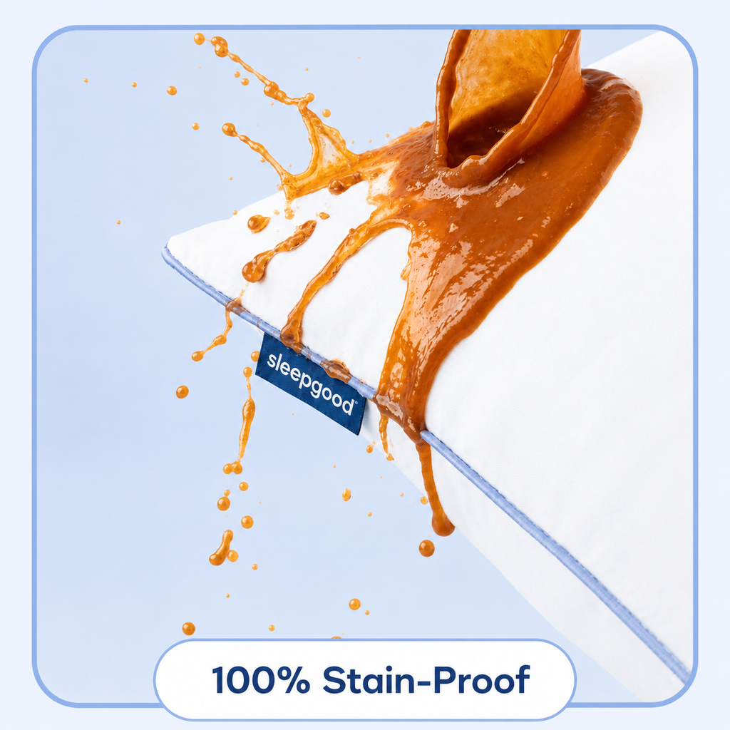 Sleepgood Waterproof & Stain - Resistant Hotel Pillow