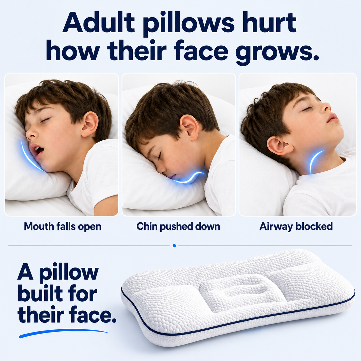 Sleepgood Posture Kids Pillow