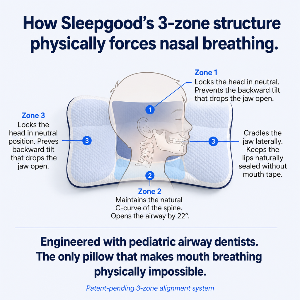 Sleepgood Posture Kids Pillow
