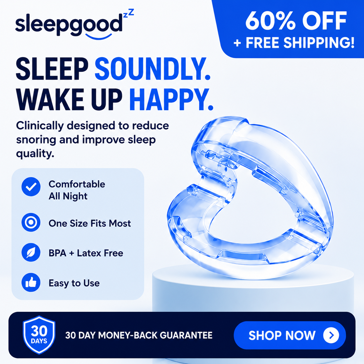 Sleepgood Snoring Mouth Guard