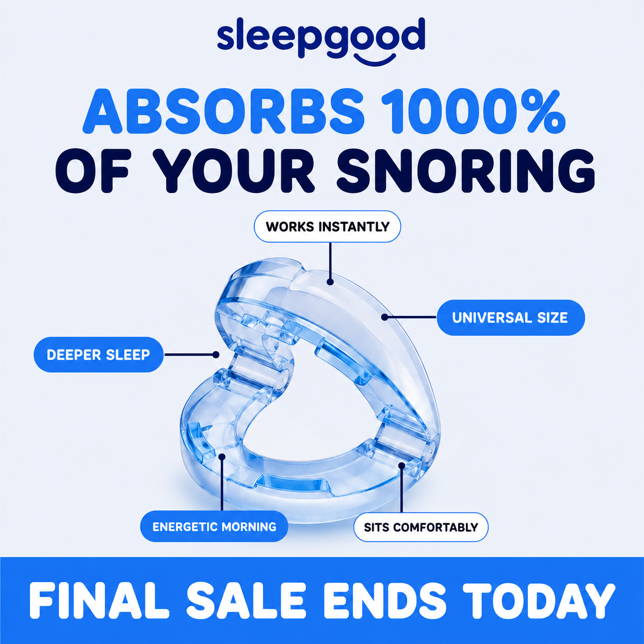 Sleepgood Snoring Mouth Guard